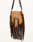 American Darling Adbgm469 Large Crossbody Genuine Leather Women Bag Western Handbag Purse