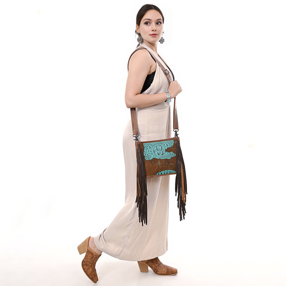 American Darling Cross Body I Crocodile Embossed Genuine Leather Women Bag Western Handbag Purse