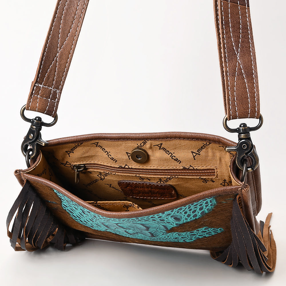 American Darling Cross Body I Crocodile Embossed Genuine Leather Women Bag Western Handbag Purse
