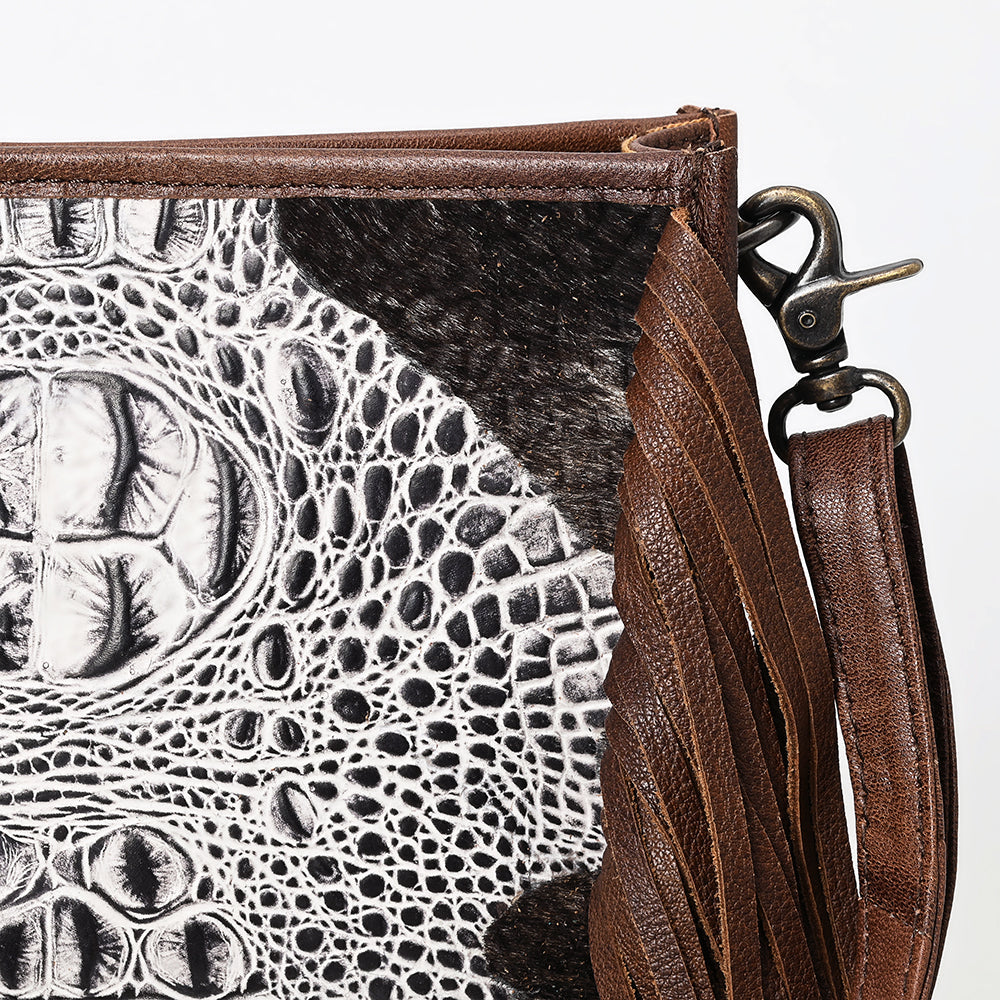 American Darling Cross Body I Crocodile Embossed Genuine Leather Women Bag Western Handbag Purse