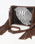 American Darling Cross Body I Crocodile Embossed Genuine Leather Women Bag Western Handbag Purse