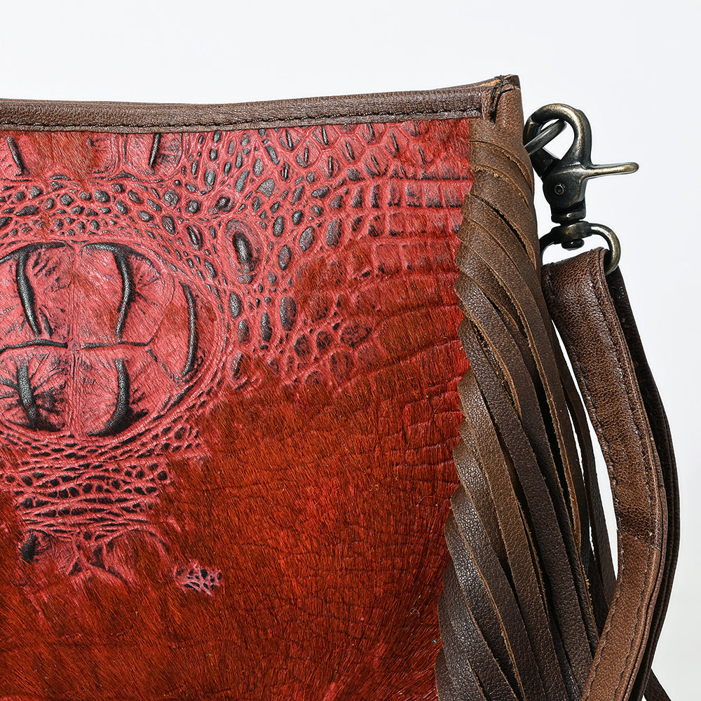 American Darling Cross Body I Crocodile Embossed Genuine Leather Women Bag Western Handbag Purse