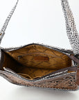 ADBG1566 Large Crossbody Hand Tooled Genuine Leather Women Bag Western Handbag Purse