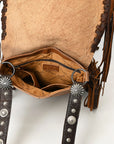 American Darling Adbgm471 Large Crossbody Genuine Leather Women Bag Western Handbag Purse