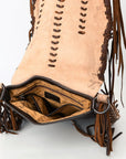 American Darling Adbgm472 Large Crossbody Genuine Leather Women Bag Western Handbag Purse