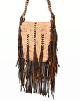 American Darling Adbgm472 Large Crossbody Genuine Leather Women Bag Western Handbag Purse