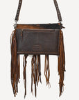 American Darling Adbgm475 Cross Body I Hair-On Genuine Leather Women Bag Western Handbag Purse