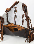 American Darling Adbgm475 Cross Body I Hair-On Genuine Leather Women Bag Western Handbag Purse