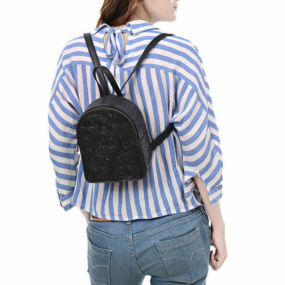 American Darling Backpack Hand Tooled Genuine Leather women bag western handbag purse
