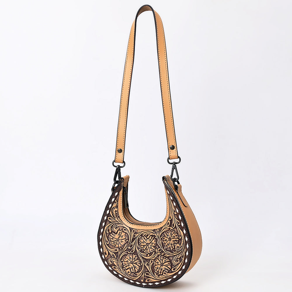 American Darling Crossbody Beautifully Hand Tooled Genuine Leather women bag western handbag purse