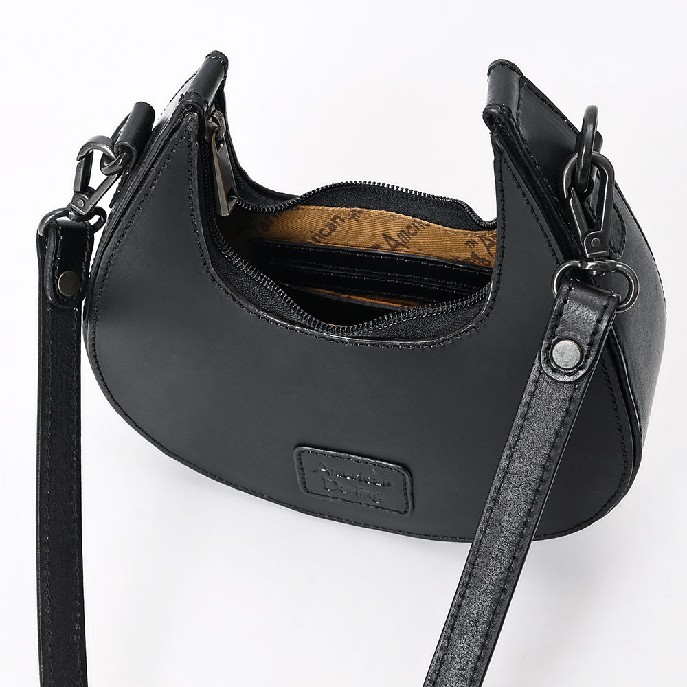 American Darling Crossbody Beautifully Hand Tooled Genuine Leather women bag western handbag purse