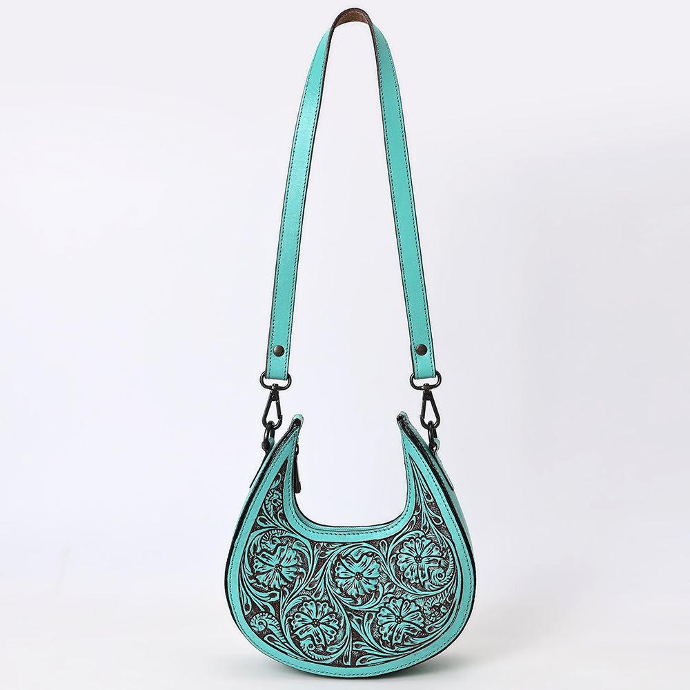 American Darling Crossbody Beautifully Hand Tooled Genuine Leather women bag western handbag purse