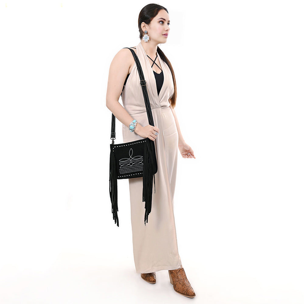 American Darling Cross Body I Genuine Leather Women Bag Western Handbag Purse