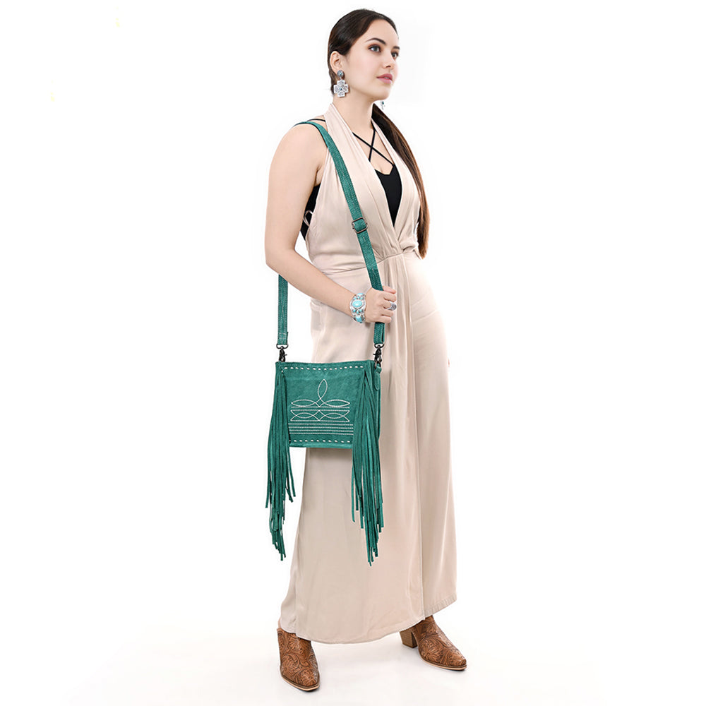 American Darling Cross Body I Genuine Leather Women Bag Western Handbag Purse