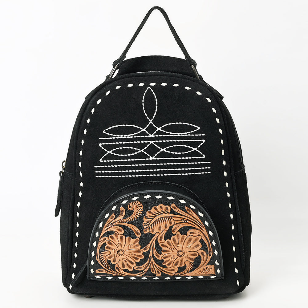 American Darling Backpack Hand Tooled Genuine Leather Women Bag Western Handbag Purse