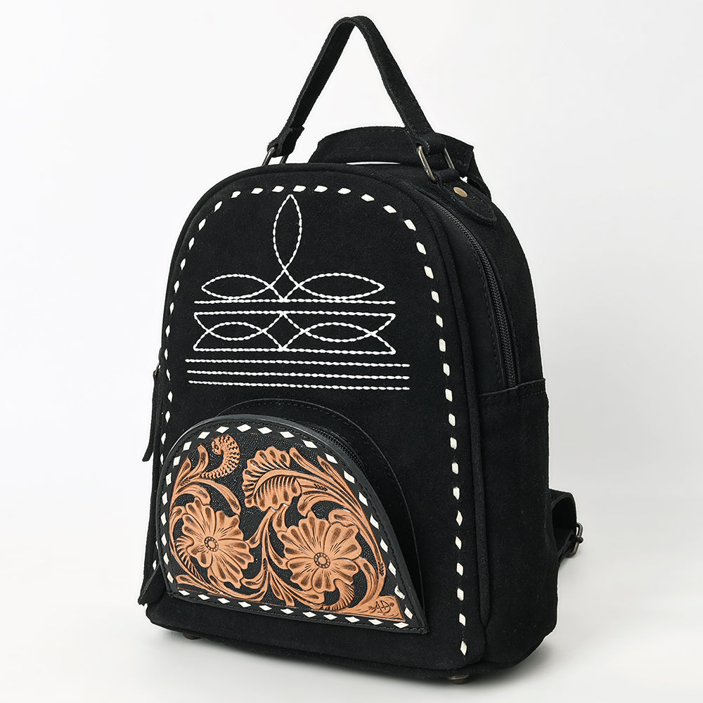American Darling Backpack Hand Tooled Genuine Leather Women Bag Western Handbag Purse