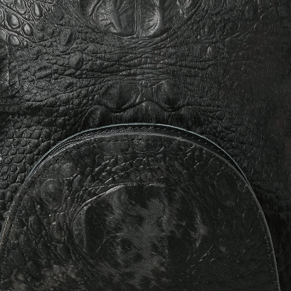 American Darling Backpack Crocodile Embossed Genuine Leather Women Bag Western Handbag Purse
