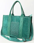 American Darling Tote Genuine Leather Women Bag Western Handbag Purse