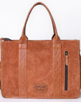 American Darling Tote Genuine Leather Women Bag Western Handbag Purse