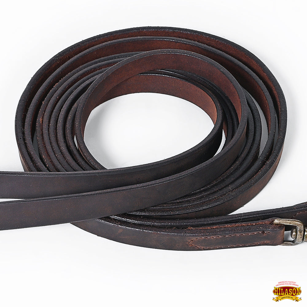 HILASON Western Genuine Leather Horse Split Reins | Riding-Reins | Reining-Reins
