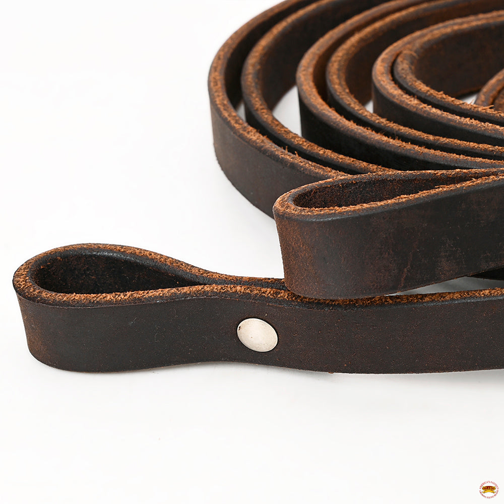 HILASON Western Genuine Leather Horse Split Reins | Riding-Reins | Reining-Reins