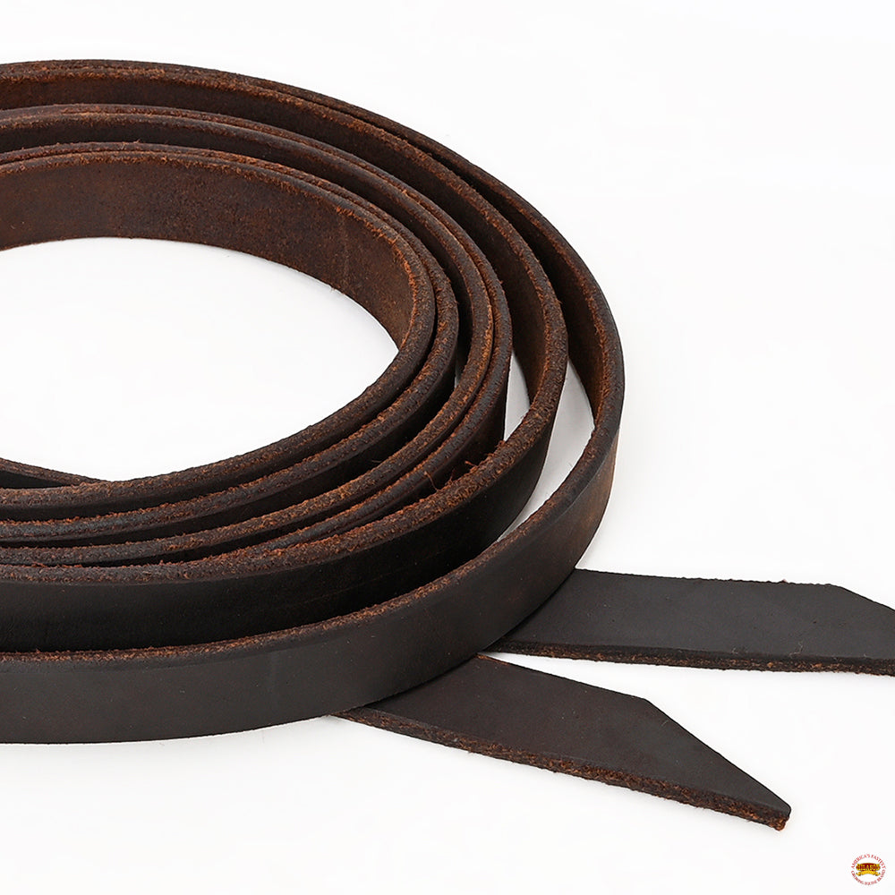 HILASON Western Genuine Leather Horse Split Reins | Riding-Reins | Reining-Reins