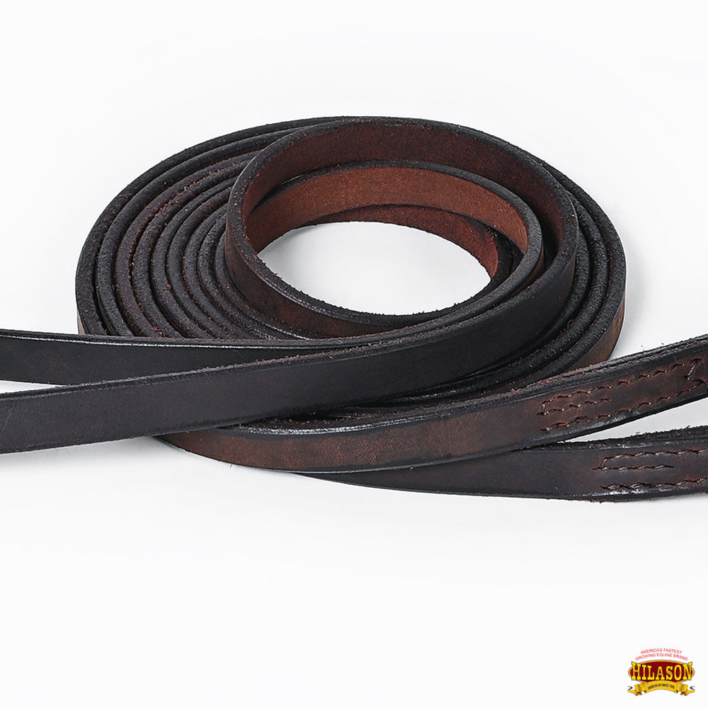 HILASON Western Genuine Leather Horse Split Reins | Riding-Reins | Reining-Reins