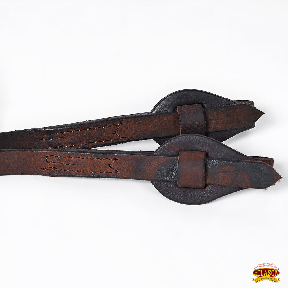 HILASON Western Genuine Leather Horse Split Reins | Riding-Reins | Reining-Reins
