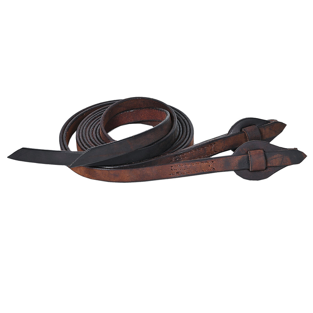 HILASON Western Genuine Leather Horse Split Reins | Riding-Reins | Reining-Reins