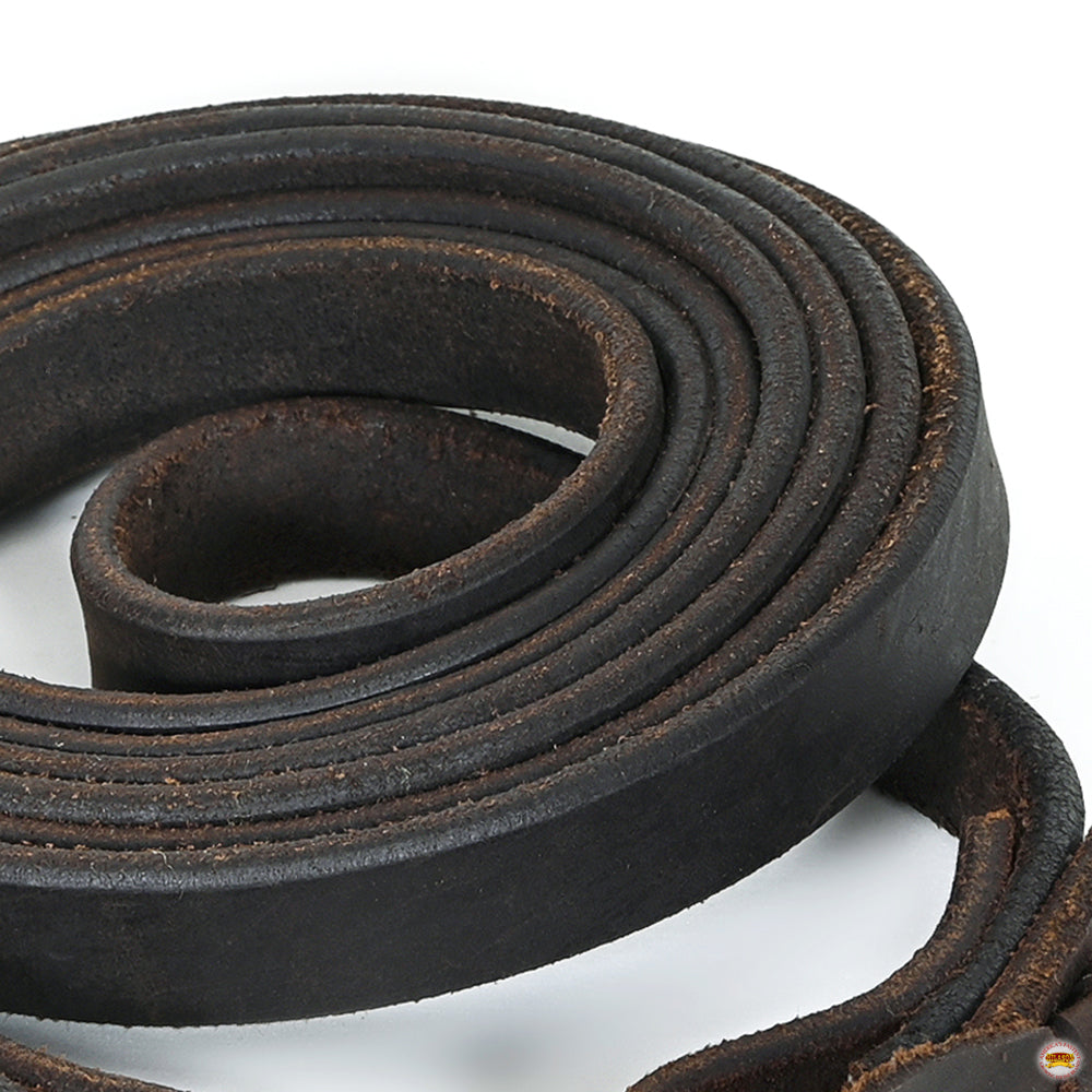 HILASON Western Genuine Leather Horse Split Reins | Riding-Reins | Reining-Reins