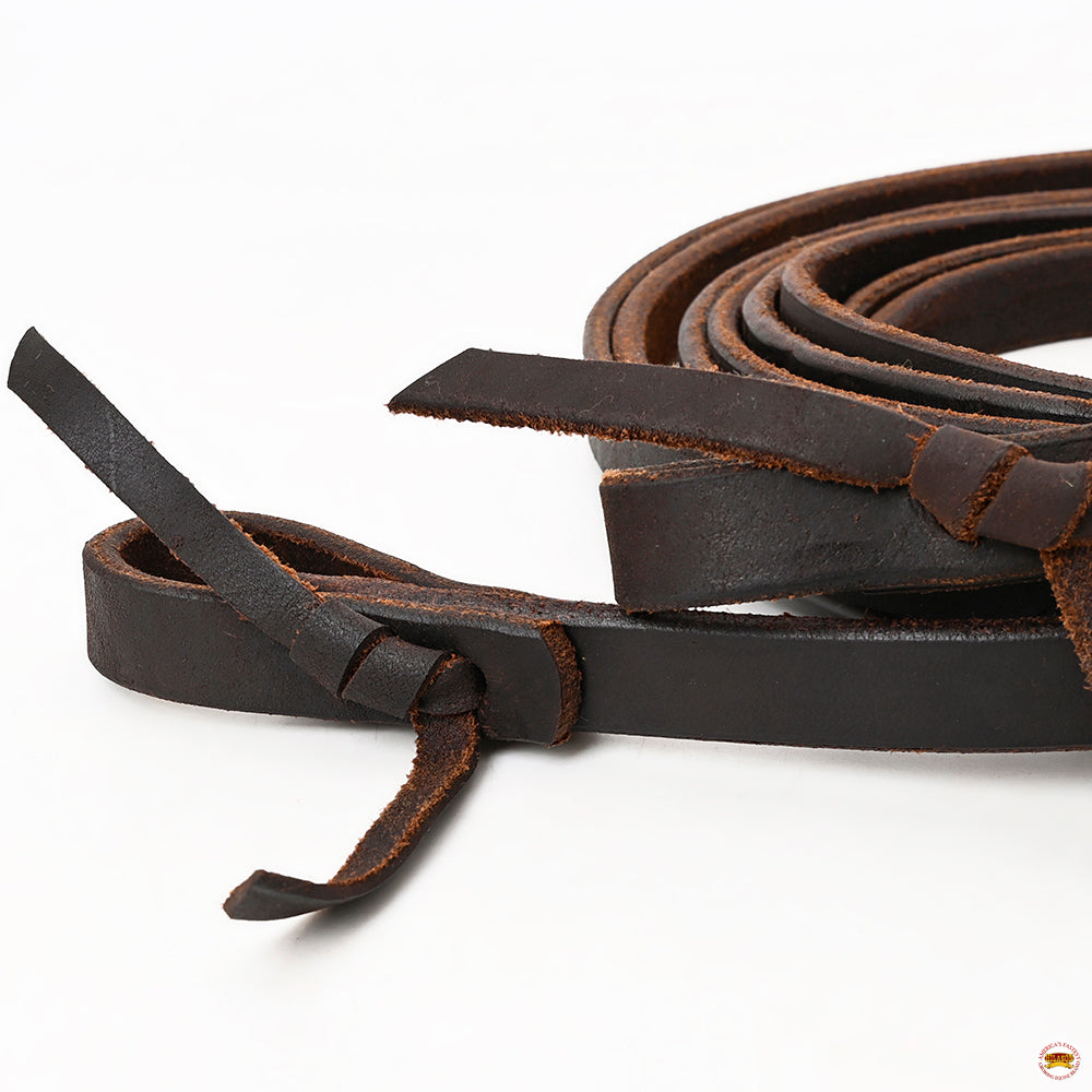 HILASON Western Genuine Leather Horse Split Reins | Riding-Reins | Reining-Reins