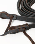 HILASON Western Genuine Leather Horse Split Reins | Riding-Reins | Reining-Reins