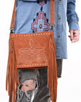 American Darling Cross Body I Genuine Leather Women Bag Western Handbag Purse