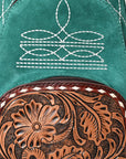American Darling Sling Hand Tooled Genuine Leather Women Bag Western Handbag Purse