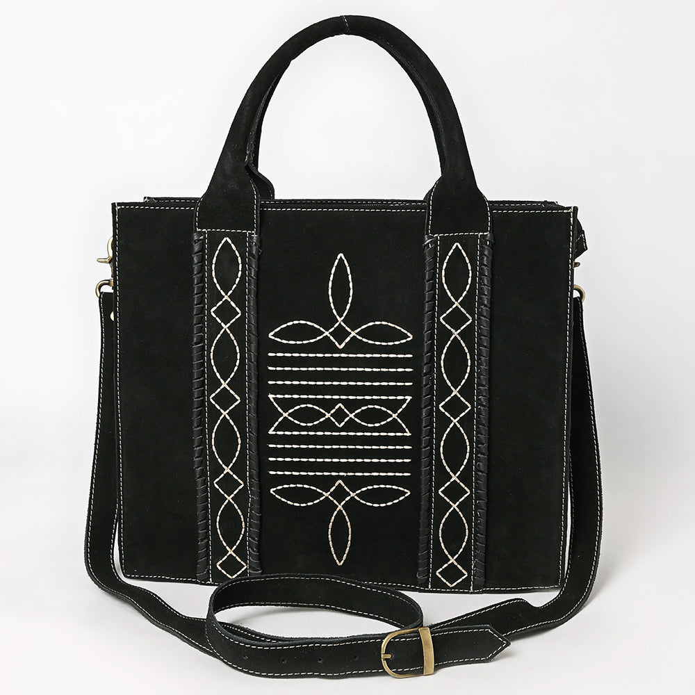 American Darling Tote Genuine Suede Leather women bag western handbag