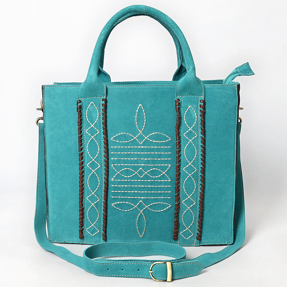 American Darling Tote Genuine Suede Leather women bag western handbag