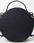 American Darling Canteen Crocodile Embossed Genuine Leather Women Bag Western Handbag Purse