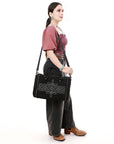 American Darling Genuine Suede Leather women bag western handbag purse