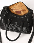 American Darling Genuine Suede Leather women bag western handbag purse