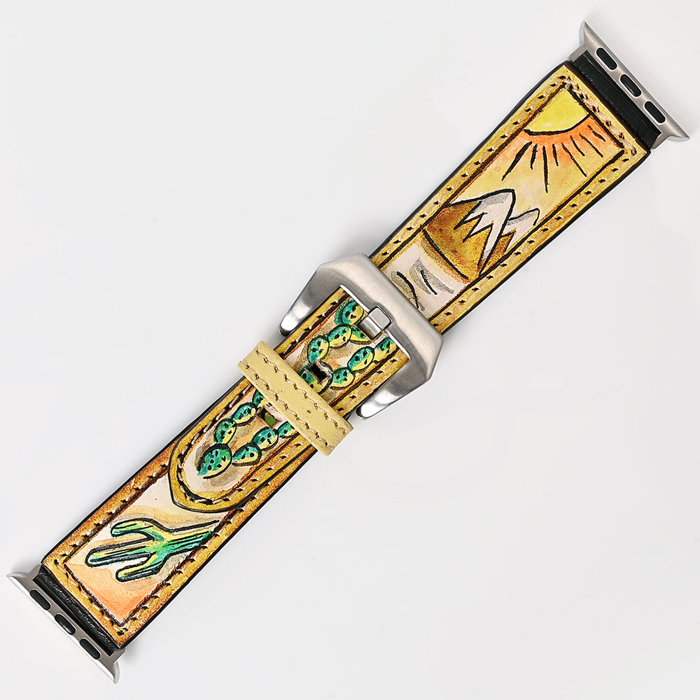 American Darling Beautifully Genuine Leather I watch by Hilason – Cowboy and equestrian accessories