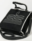 American Darling Tote Genuine Suede Leather women bag western handbag purse