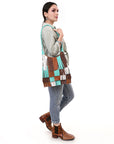 ADBG1594 Hobo Genuine Leather women bag western Bag
