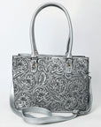 American Darling Tote Hand Tooled Genuine Leather Women Bag Western Handbag Purse