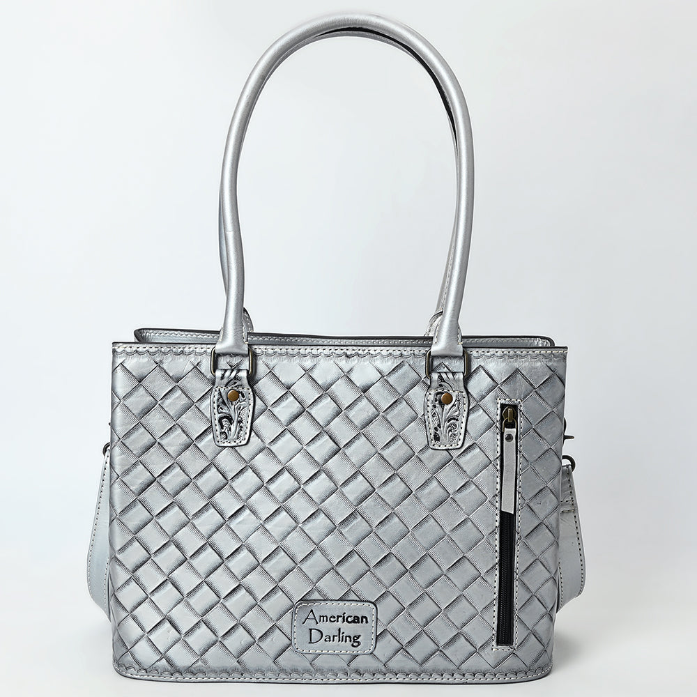 American Darling Tote Hand Tooled Genuine Leather Women Bag Western Handbag Purse