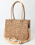 American Darling Tote Hand Tooled Genuine Leather Women Bag Western Handbag Purse