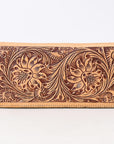 American Darling Clutch Beautifully Hand Tooled Genuine Leather women bag western handbag purse