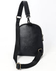 American Darling Sling Hand Tooled Genuine Leather women bag western handbag purse