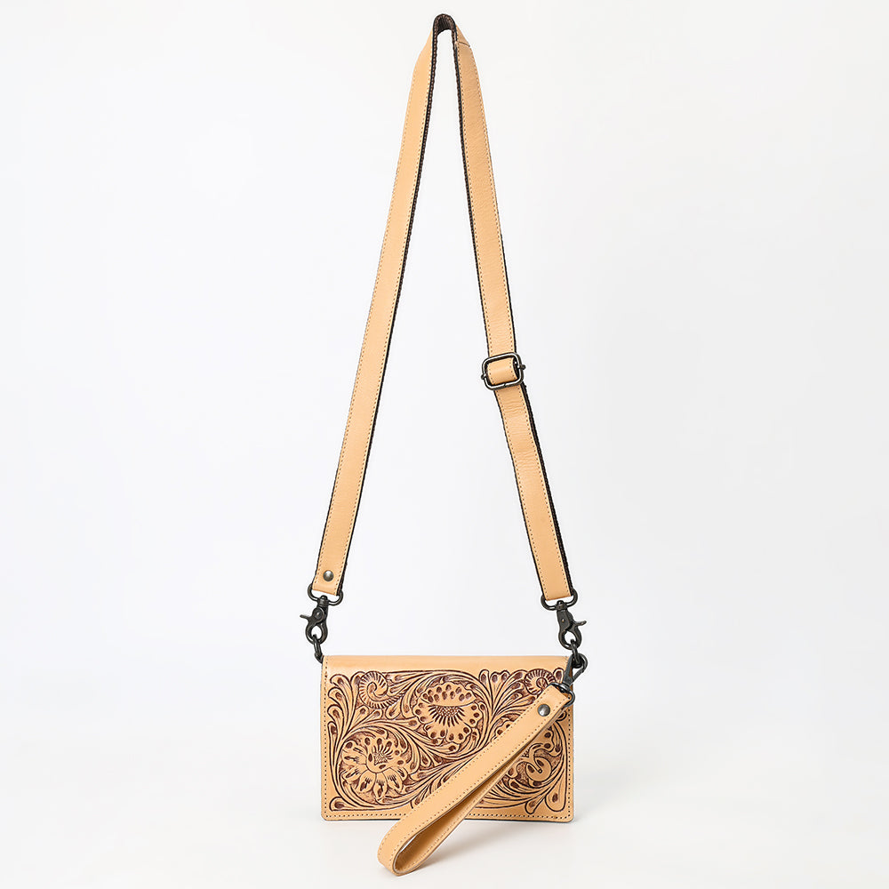 American Darling Wallet Beautifully Hand Tooled Genuine Leather women bag western handbag purse
