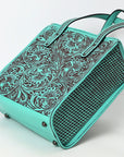 American Darling Tote Beautifully Hand Tooled Genuine Leather women bag western handbag purse
