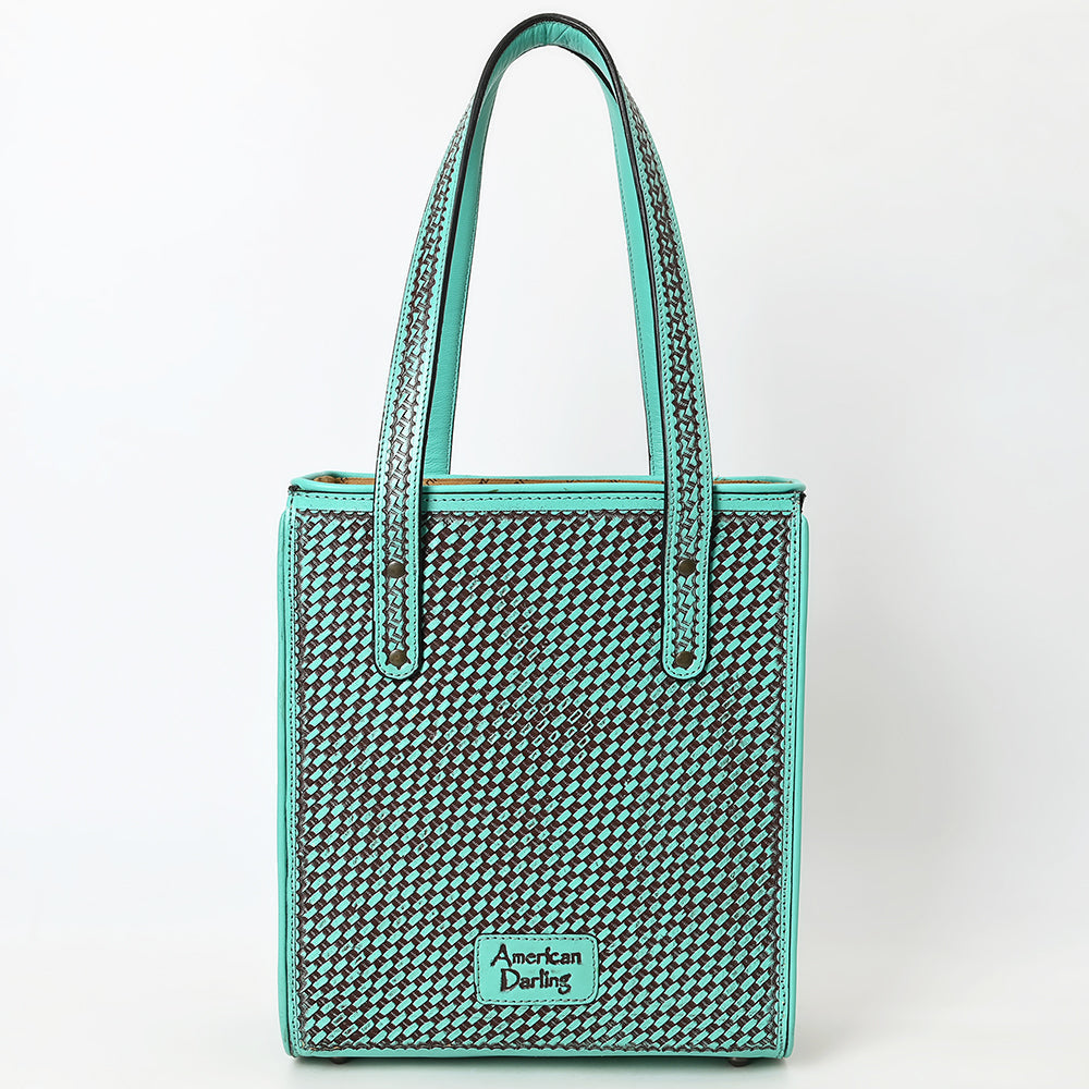 American Darling Tote Beautifully Hand Tooled Genuine Leather women bag western handbag purse